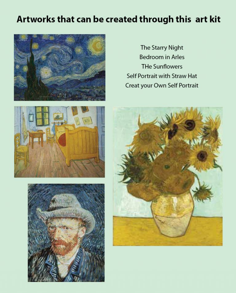 Know Your Art - DIY Kit - Vincent Van Gogh
